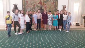 O excursie de vis organizată de Administrația Liceului Teoretic Botoșani,România cu care gimnaziul ”Grigore Vieru” s.Pererita