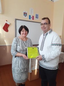 Activități în baza proiectului transfrontalier,, Cartea unește inimi ”