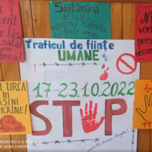 Campania Naţională „Săptămâna de luptă împotriva traficului de fiinţe umane”