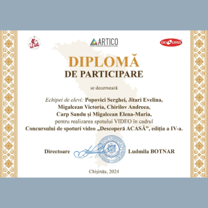 Rezultatele etapei naționale a concursului „Descoperă ACASĂ”, ediția a IV-a