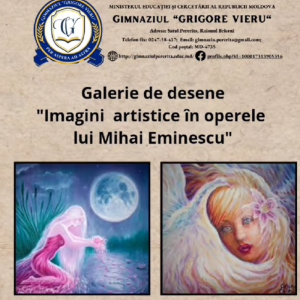 Mihai Eminescu într-o serie de desene impresionante