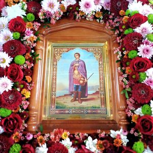 Hramului satului – Sfântul Mare Mucenic Dumitru