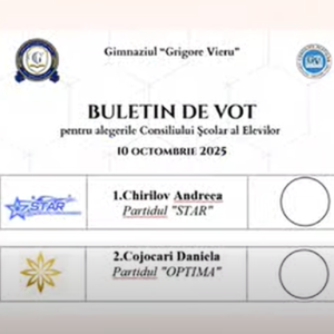 Alegeri pentru funcția de Președinte al Consiliului Școlar al Elevilor