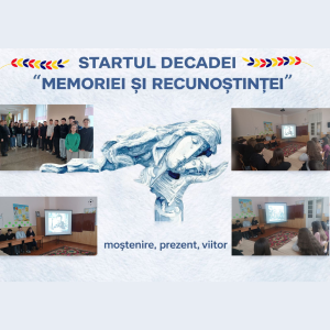Start Decadei „Memoriei și Recunoștinței”